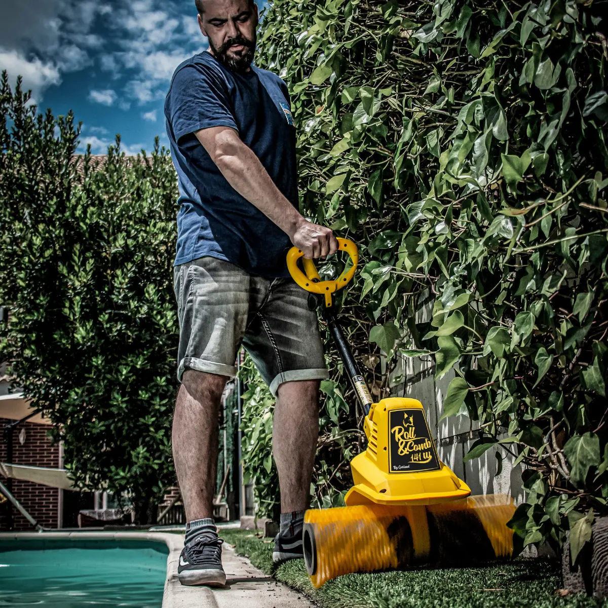 Műfű-karbantartógép – GIJON